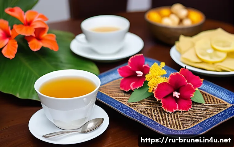 브루나이의 전통 차 문화 관련 이미지 1